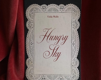 Libro di poesie Hungry Sky - Lettura rituale della luna piena, copertina flessibile
