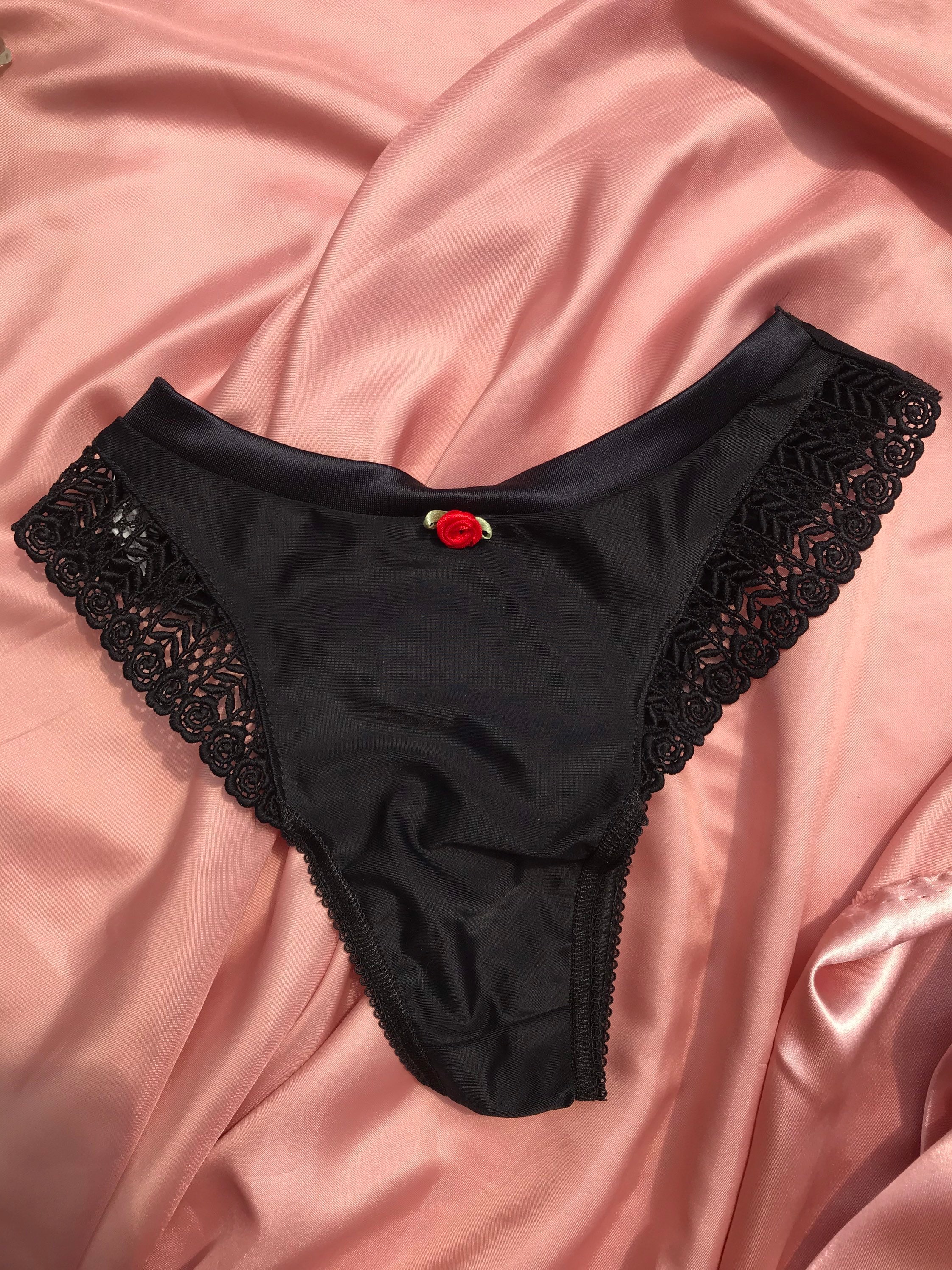 90s high waist high leg cheeky bottoms