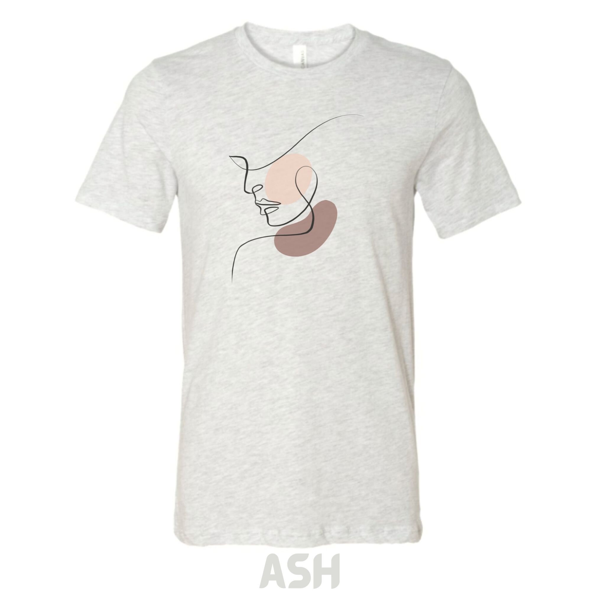 Artistic Face Back Printed Shirt main image 1
