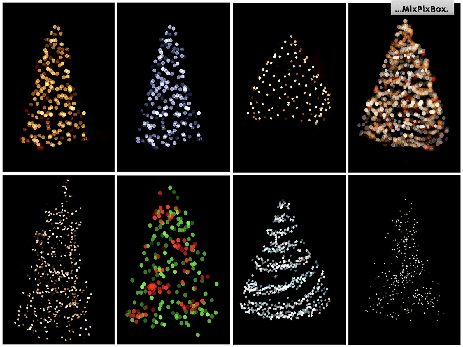 christmas lights bokeh overlay christmas lights bokeh overlay