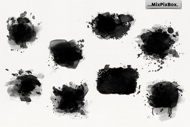 Watercolor Portrait masks Png Frames clipart Etsy