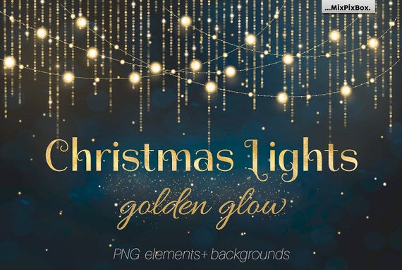 christmas lights overlays overlay