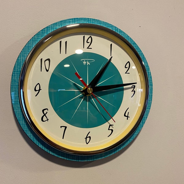 Kitchen Wall Clock Etsy