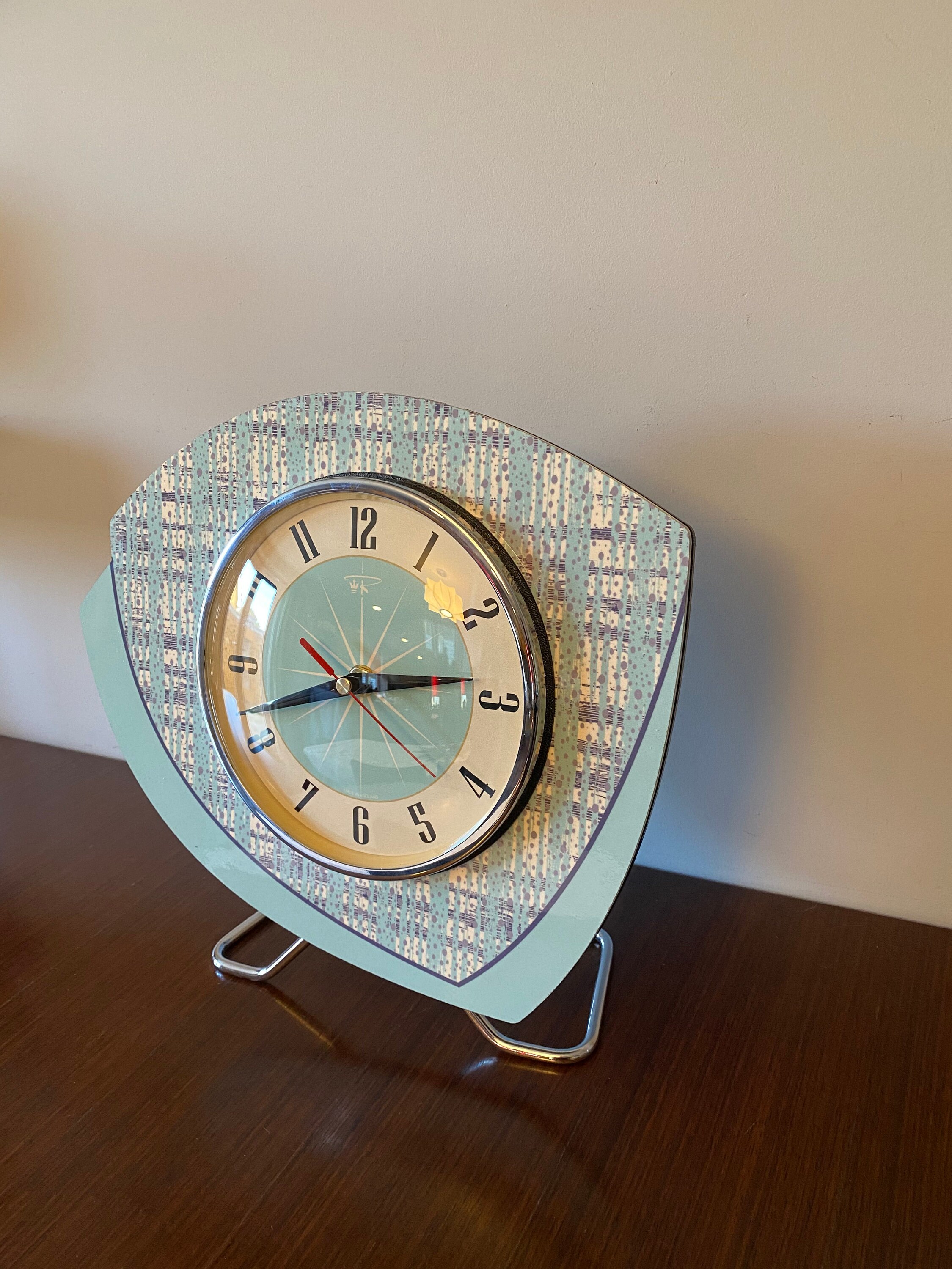 Handmade Mantle Mantle Clock From Royale Midcentury French Etsy Canada