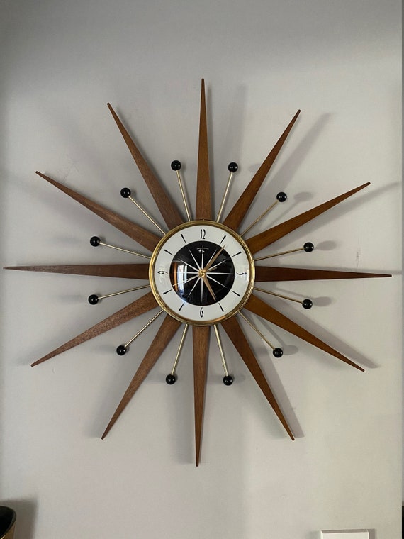 Elgin starburst clock sales