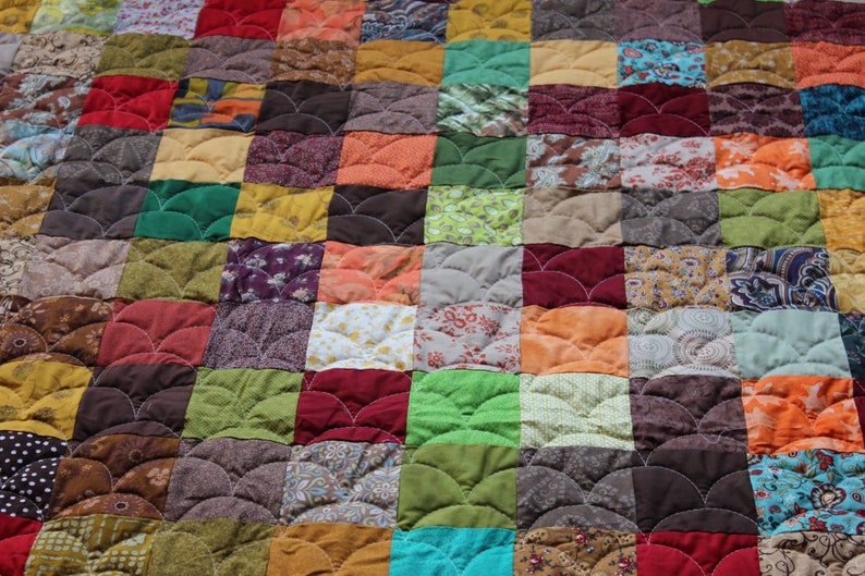 Quilts Home & Living Earthtones Quilt XL Extra Long Twin XL Twin Quilt