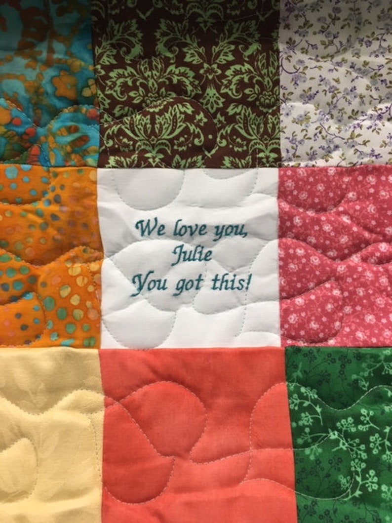 Happy Birthday Quilt Personalized Quilt Handmade Quilt Etsy