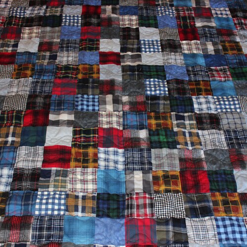 King Size Quilt Custom Made Scrappy Patchwork Quilt KING Etsy