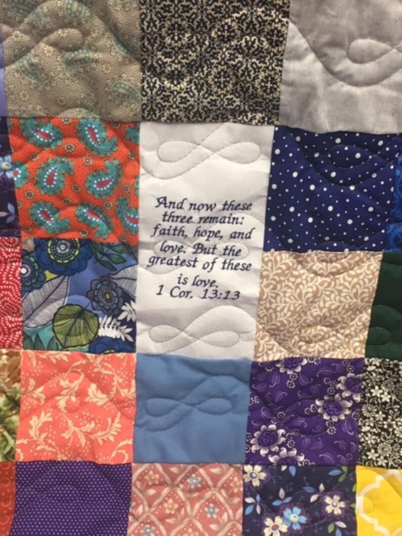 Happy Birthday Quilt Personalized Quilt Handmade Quilt | Etsy