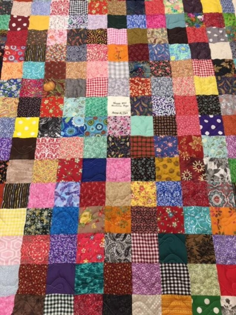 Happy Birthday Quilt Personalized Quilt Handmade Quilt Etsy