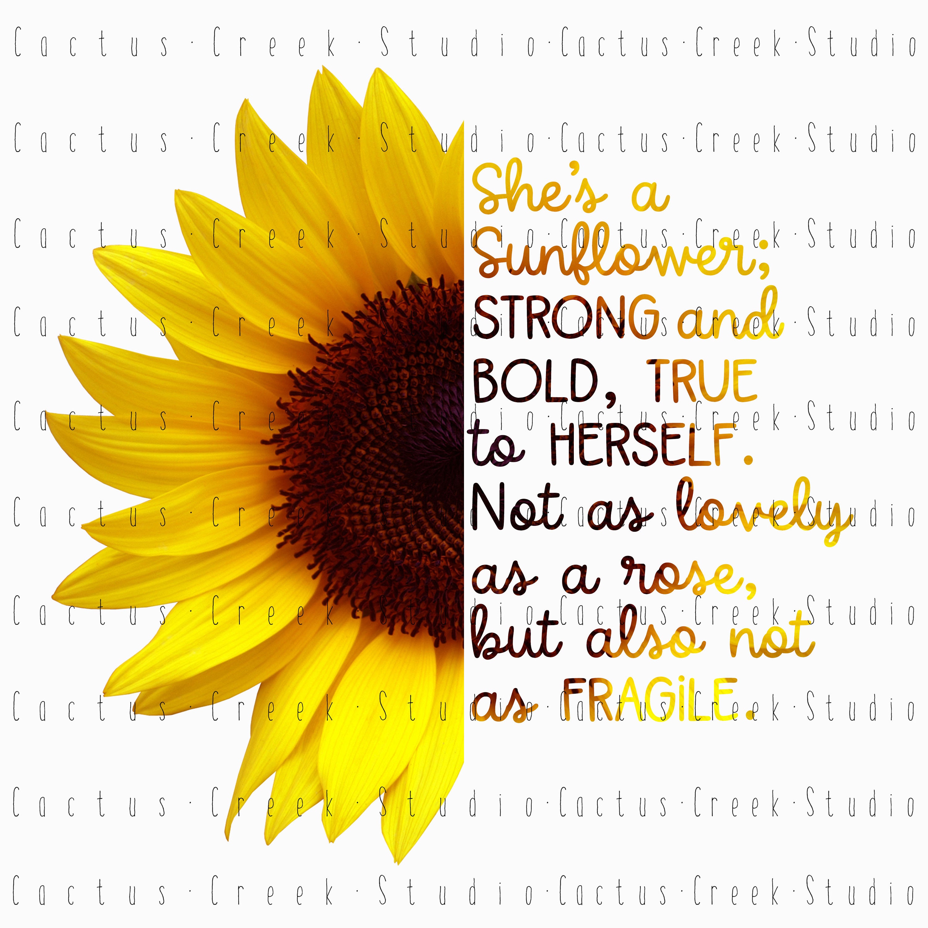 She S A Sunflower Png File Digital Download Etsy