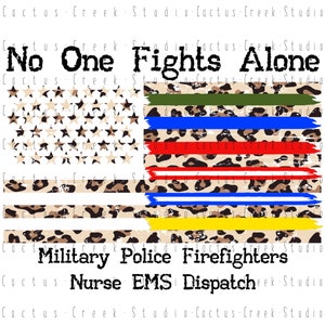 First Responder Unity Flag | PNG File | Digital Download | Sublimation | Police | Firefighter | Military | Nurse | EMS | Dispatch