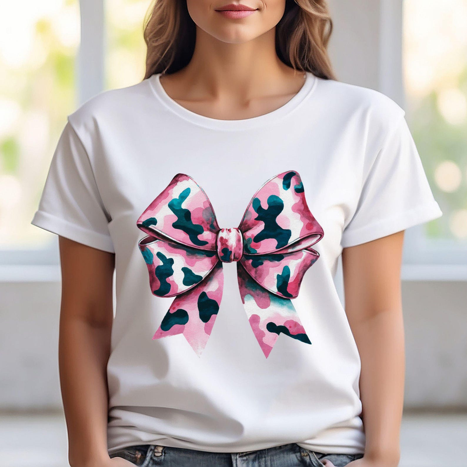 Pink Camo Coquette Bow PNG, Old School Camo Png, Girls Camo Bow Png ...