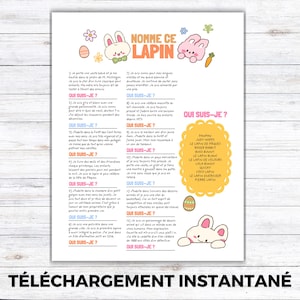 Jeu Questionnaire sur les Lapins Célèbres – Devinettes Amusantes pour la Famille