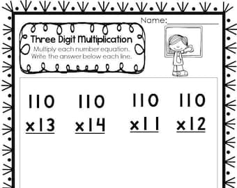 grade 4 multiply etsy