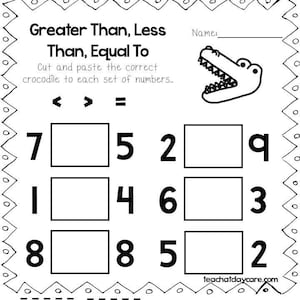 greater than less than equal to quiz 1st grade greater than less than equal to quiz 1st grade