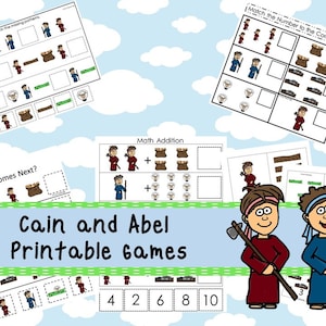 30 Cain and Abel Games Download. Games and Activities in PDF files.