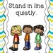 8 Printable Class Rules Posters. Full Page Classroom Charts. 8.5 X 11 ...