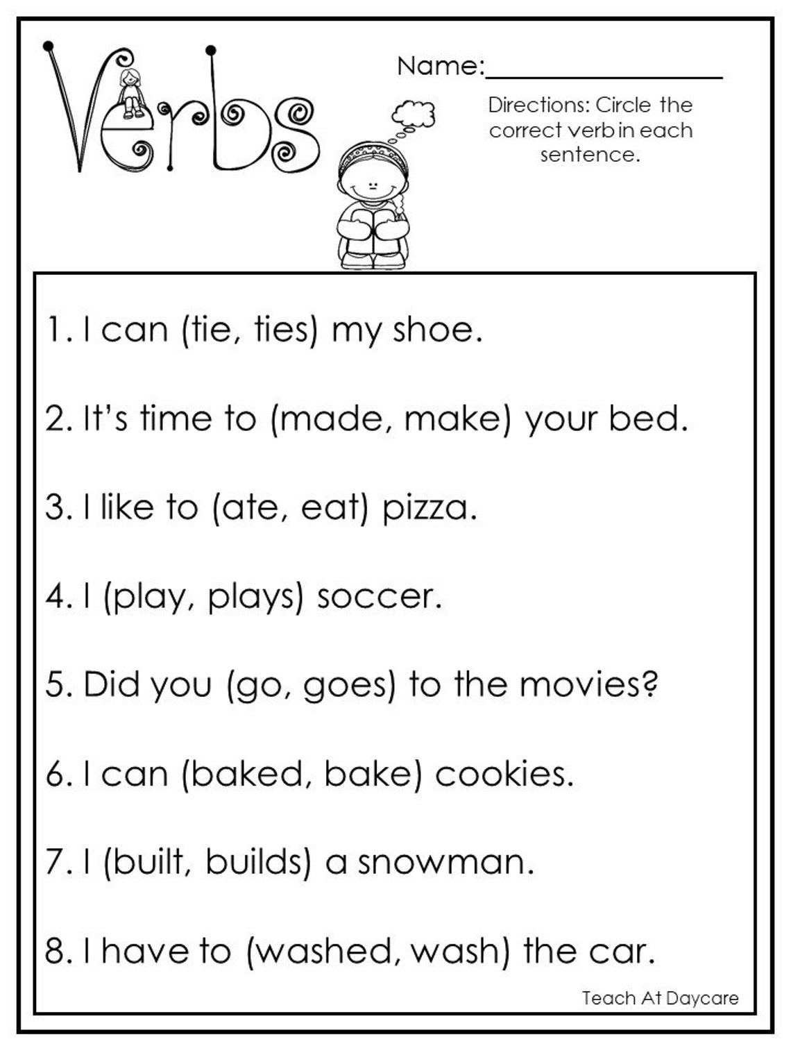 10-printable-choose-the-correct-verb-worksheets-1st-2nd-grade-etsy