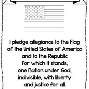 2 Printable Pledge of Allegiance Quick Reference Posters Classroom 2 Printable Pledge of Allegiance Quick Reference Posters Classroom