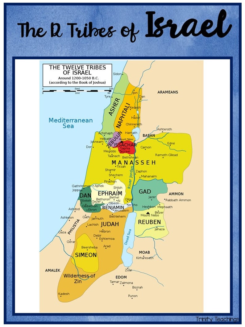 18 Bible Learning Posters. 9 Color, 9 Black and White. Classroom Wall ...