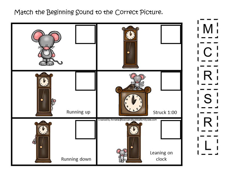 30 Hickory Dickory Dock Games Download. Games and Activities Etsy