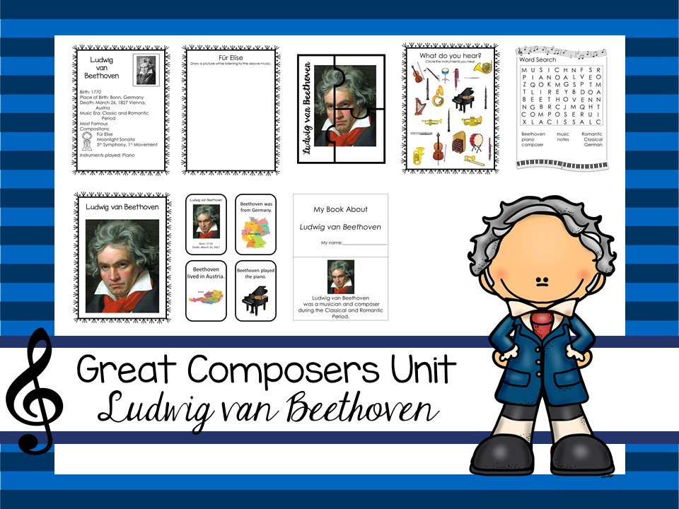 Composer Stickers - Etsy