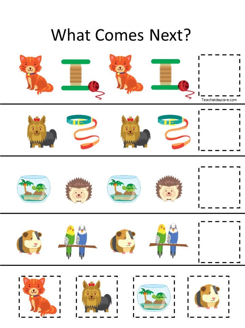 30 Pets Games Download. Games and Activities in PDF Files. - Etsy