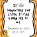 8 Printable Figurative Language Posters. Full Page Classroom Wall ...