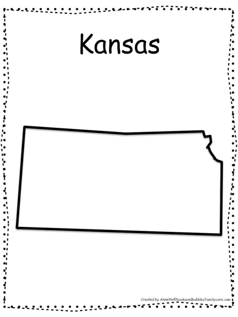 50 States Curriculum Download Preschool kindergarten Etsy