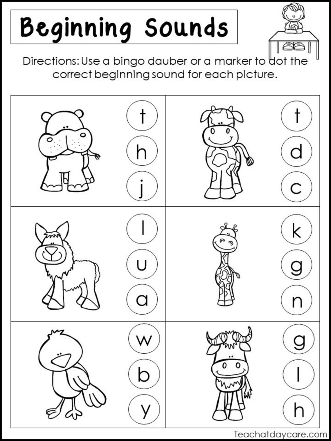 10-printable-beginning-sounds-worksheets-preschool-1st-grade-etsy