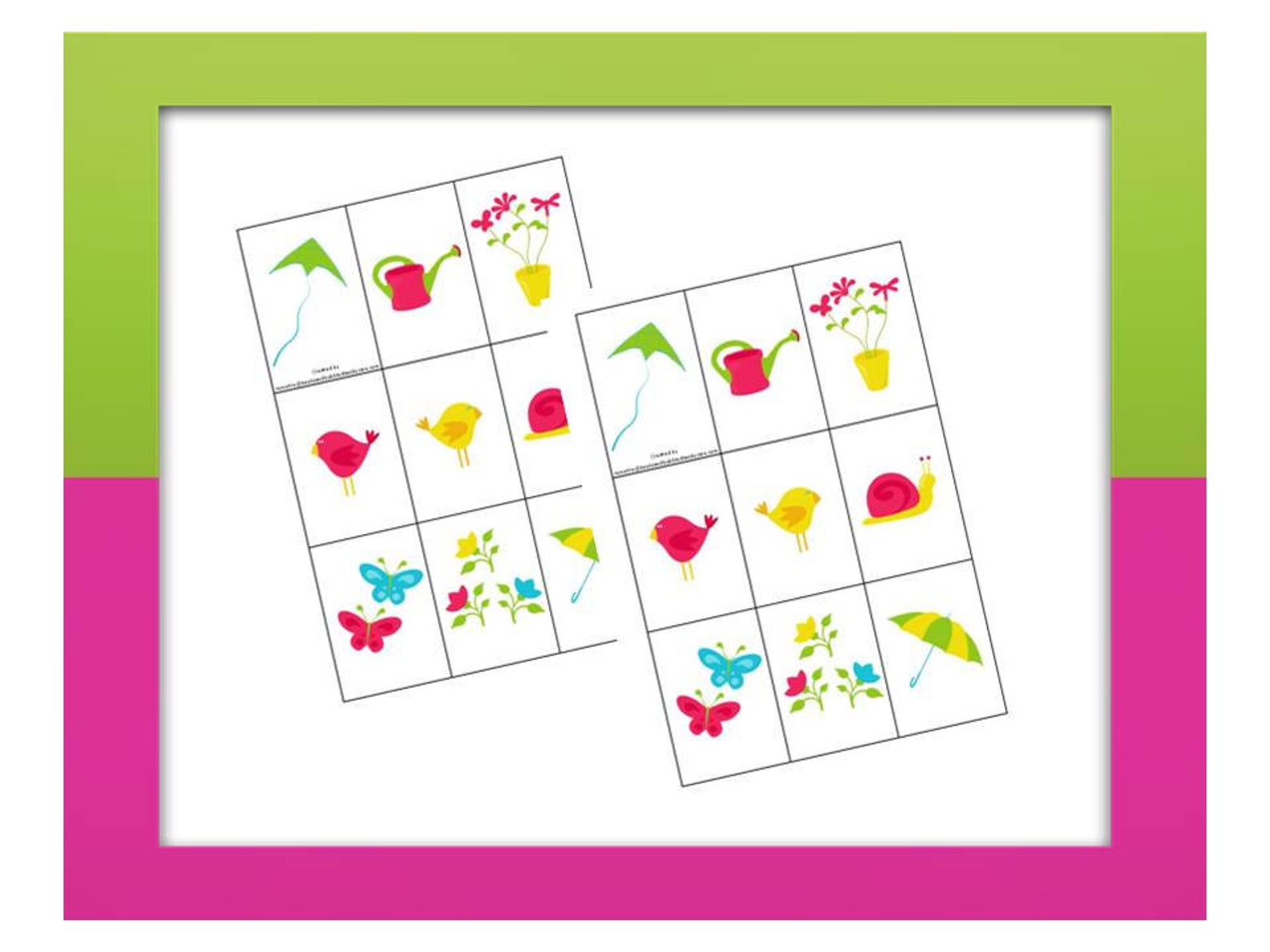 Preschool Card Games Curriculum Download. Etsy
