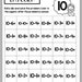 10 Printable Roll, Subtract, and Color Worksheets. Numbers 1-10 ...