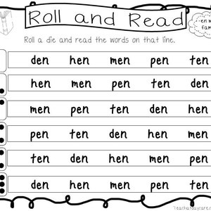 200 Printable Word Families Flashcards, Worksheets, and Activities Download. Preschool-1st Grade. in PDF files. image 5