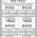 25 Circle the Correct Amount of Money Worksheets. Kindergarten Thru 3rd ...