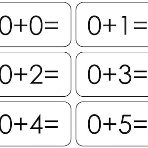 169 Printable Addition Flashcards.  Facts 0-12. Preschool thru 3rd Grade Math.