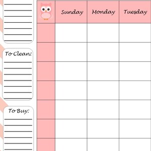 Homeschool Planner. 53 Owl Themed Printable Pages for Your Homeschool ...