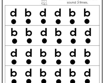 40 No Prep B and D Letter Reversal Worksheets and Activities. - Etsy Norway 40-no-prep-b-and-d-letter-reversal-worksheets-and-activities-etsy-norway