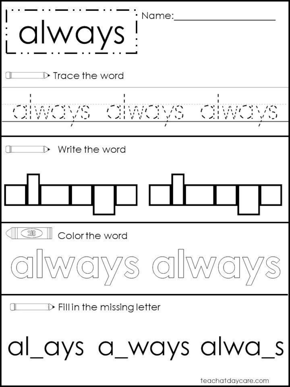 46 printable dolch 2nd grade word work worksheets 2nd