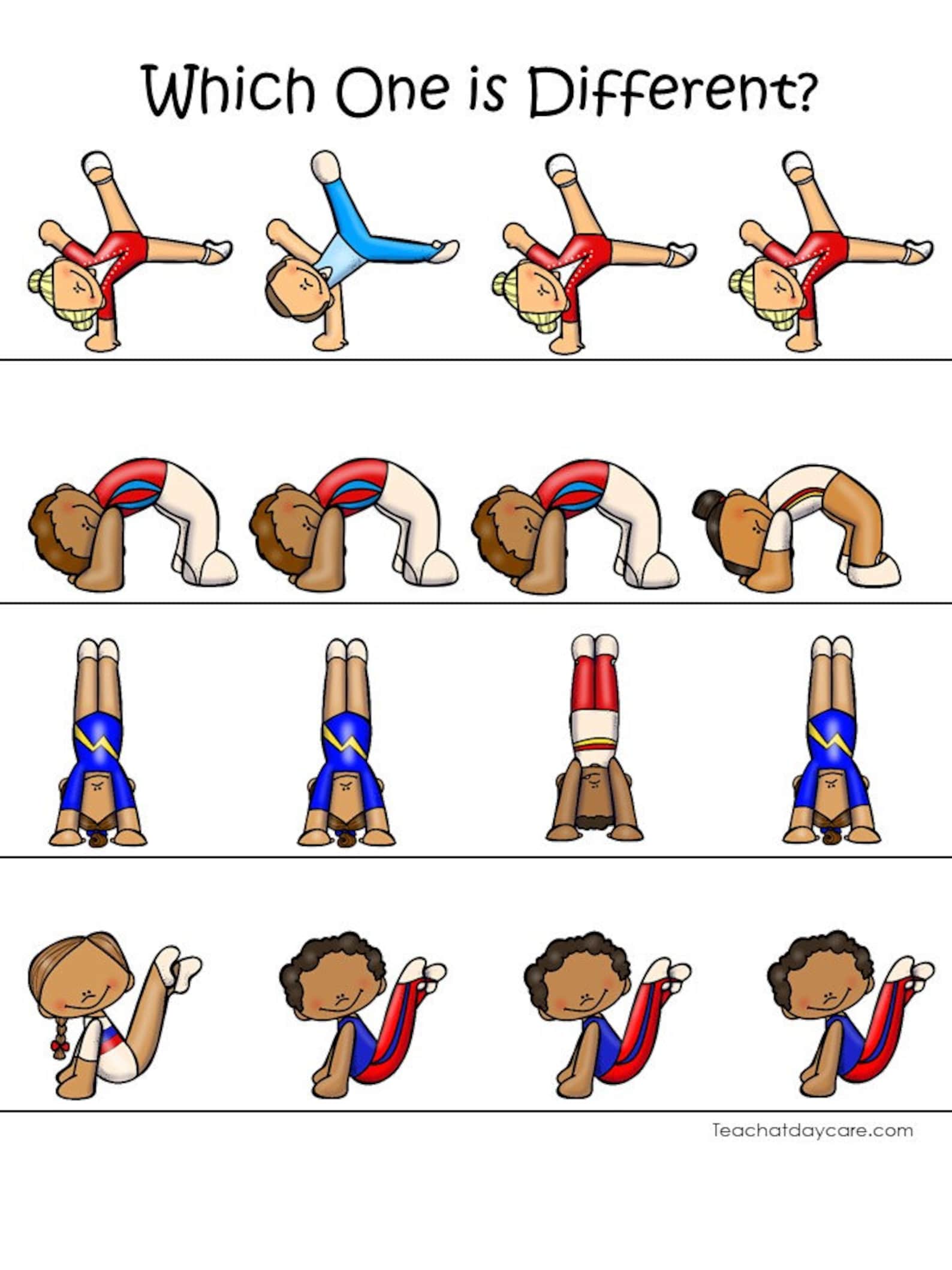 30 Gymnastics Games Download. Games and Activities in PDF Etsy