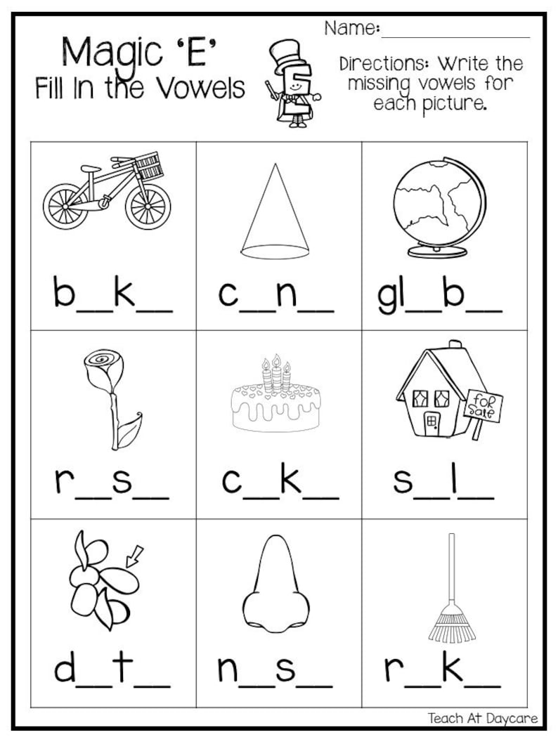 10-printable-silent-e-worksheets-1st-2nd-grade-ela-etsy