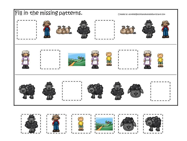 30 Baa Baa Black Sheep Games Download. Games and Activities in - Etsy