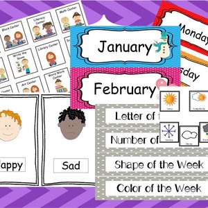 Descarga del plan de estudios de la hora del círculo preescolar. Preescolar-Kindergarten. Hojas de trabajo y actividades en archivos PDF.