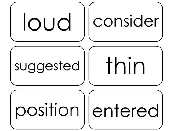 Fry's Sight Word Flashcards | 9th Hundred, Grades 4-5 (printable) - Etsy Denmark Fry's Sight Word Flashcards | 9th Hundred, Grades 4-5 (printable) - Etsy Denmark