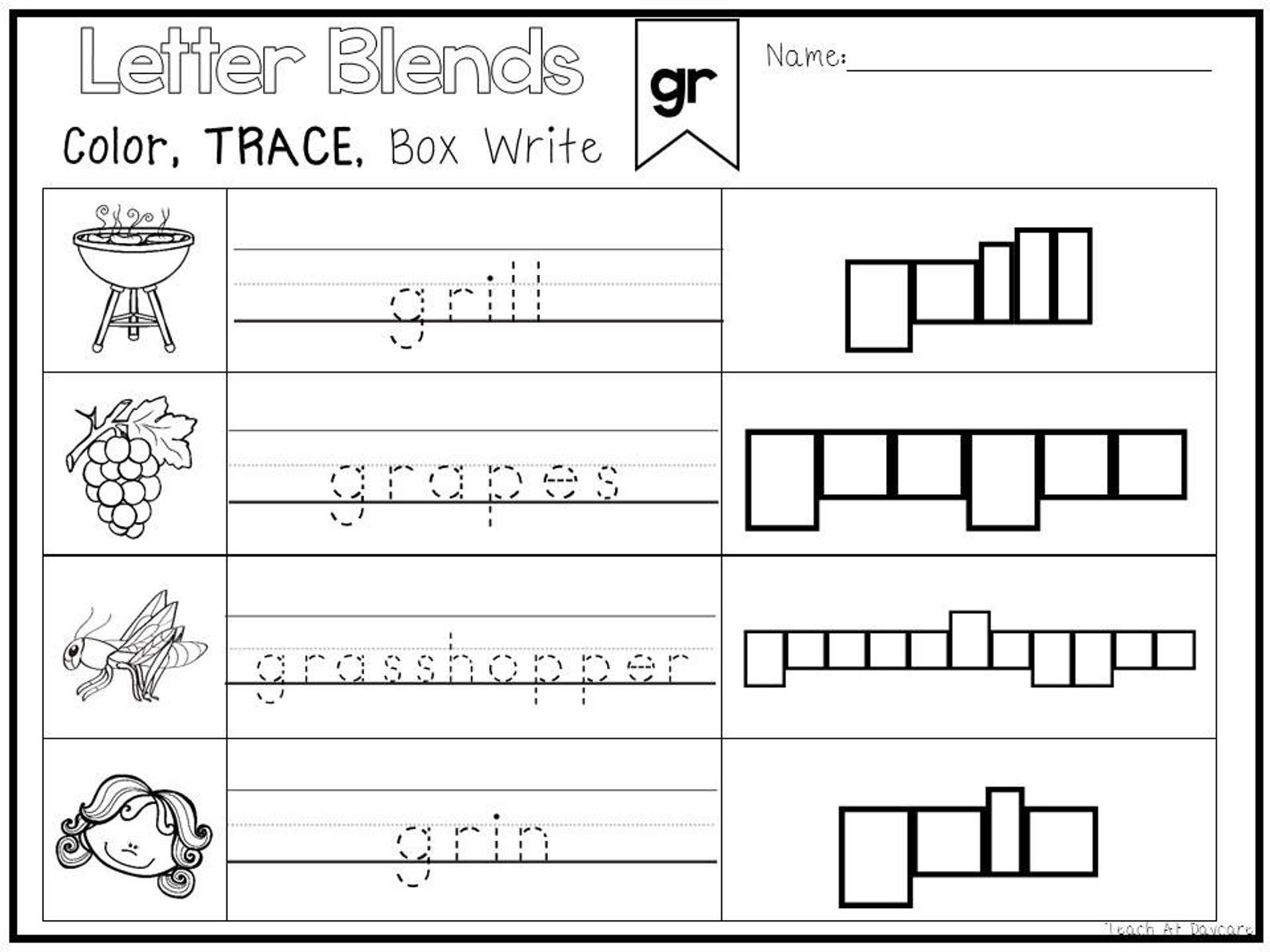 254 Blends and Digraphs Worksheets Download. 1st-3rd Grade - Etsy Canada