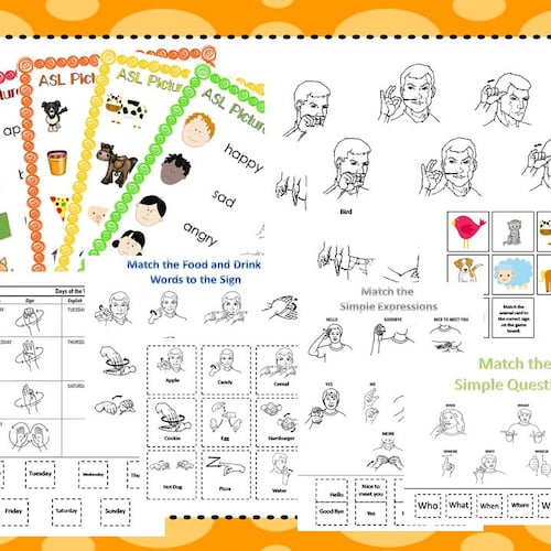 American Sign Language Curriculum Download. | Etsy