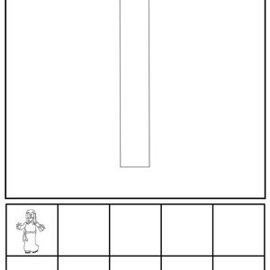 May include: A black and white printable worksheet with the text "Fun With 10 Frames!" at the top. The worksheet has a 10 frame grid with a single image of a person in the first square.