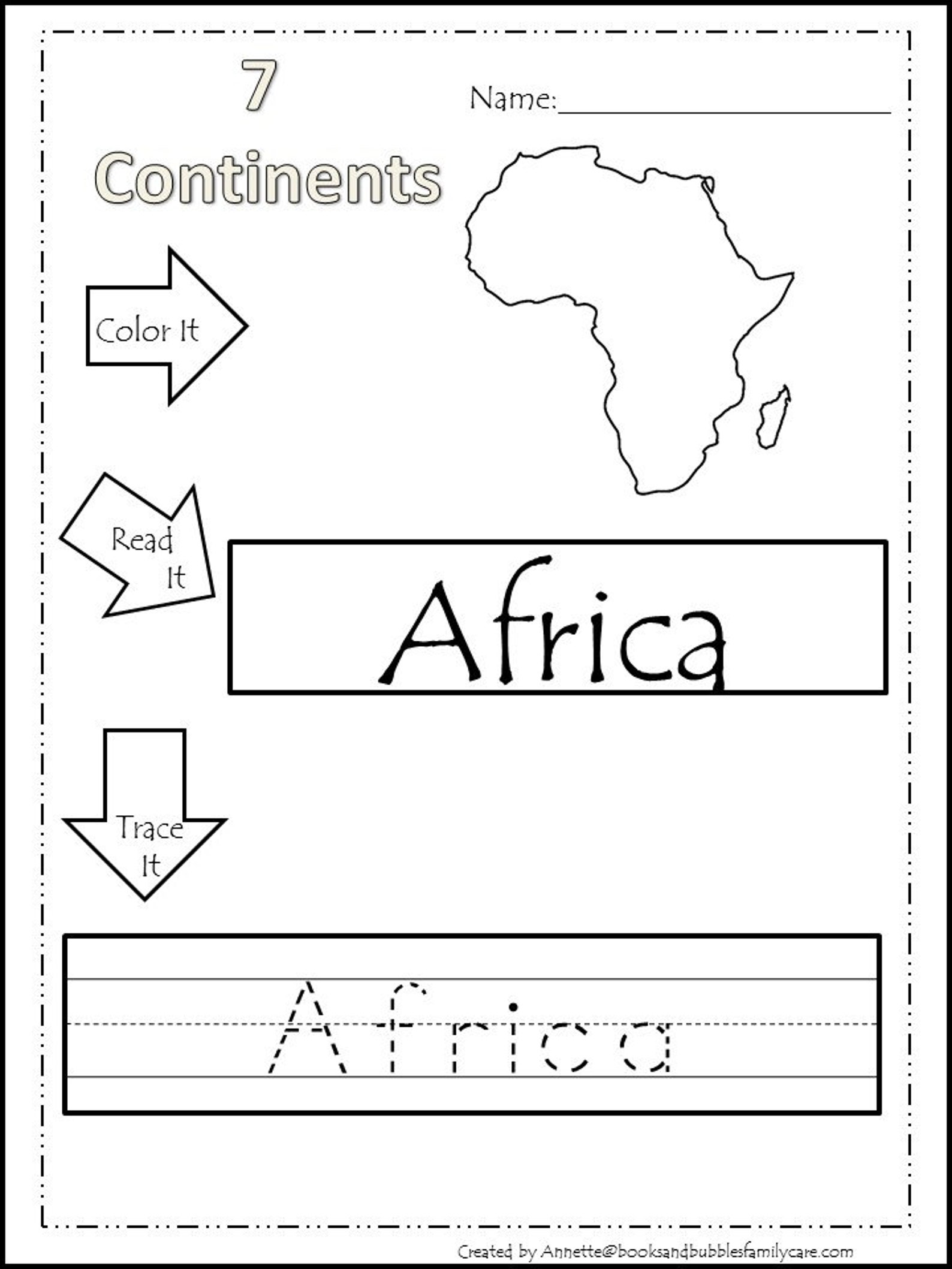 Geography Curriculum Download. Preschool2nd Grade. Worksheets Etsy