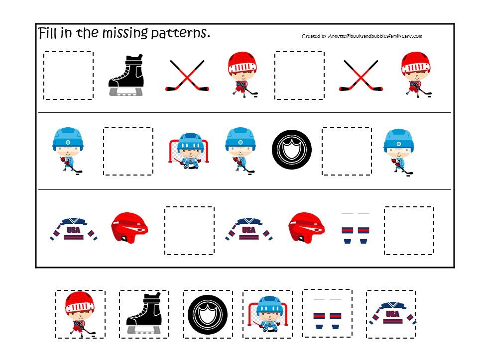 30 Hockey Games Download. Games and Activities in PDF Files. - Etsy Canada