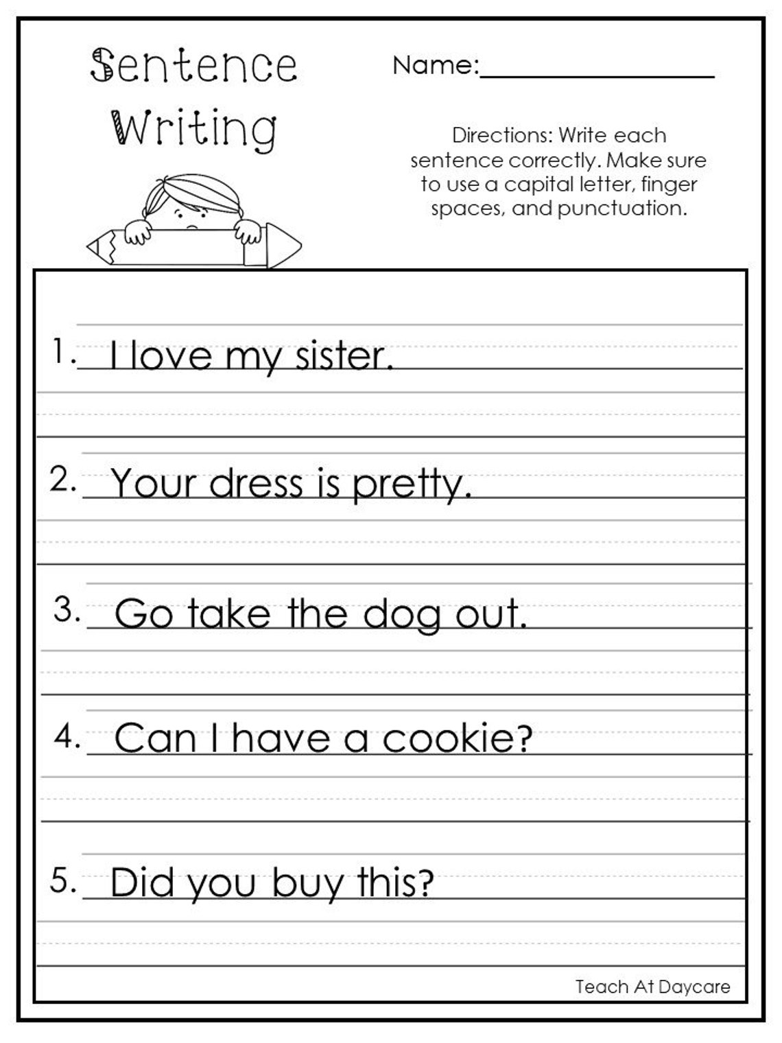 10-printable-write-the-sentence-worksheets-1st-3rd-grade-ela-etsy